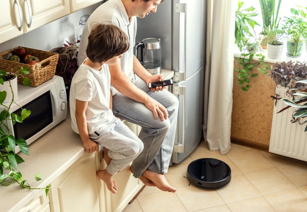 robot vacuum cleaning